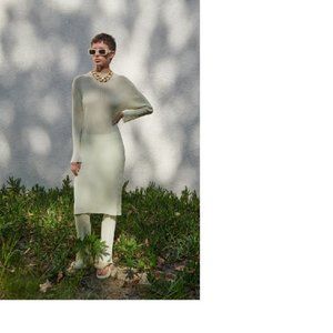 Zara Knit Fitted Dress Size XS